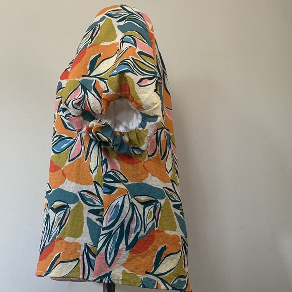 THML Multicolor Tropical Printed Top size S - Picture 3 of 10